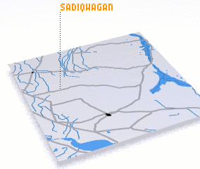 3d view of Sādiq Wagan