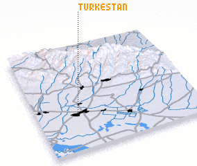 3d view of Turkestan