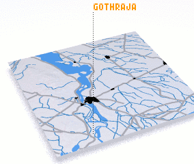 3d view of Goth Rāja