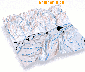 3d view of Dzhidabulak