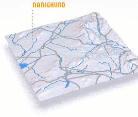 3d view of Nānī Ghund