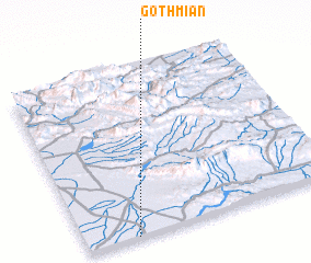 3d view of Goth Miān