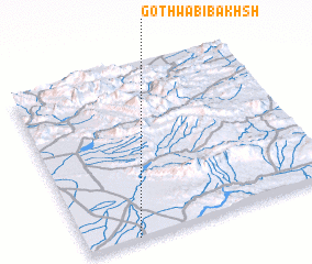 3d view of Goth Wabi Bakhsh