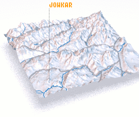 3d view of Jow Kār