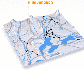 3d view of Mikoyanabad