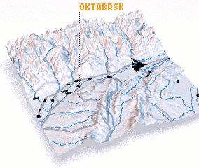 3d view of Oktabrsk