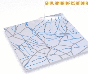 3d view of Ghulām Haidar Sandhān