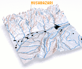 3d view of Musa-Bazari