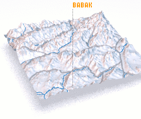 3d view of Bābak