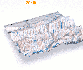 3d view of Zomin