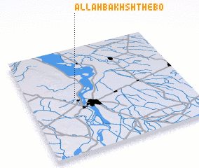 3d view of Allāh Bakhsh Thebo