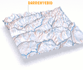 3d view of Darreh-ye Bīd