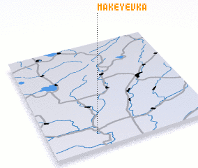 3d view of Makeyevka