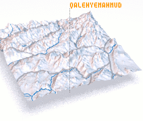 3d view of Qal‘eh-ye Maḩmūd