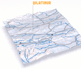 3d view of Qila Timūr