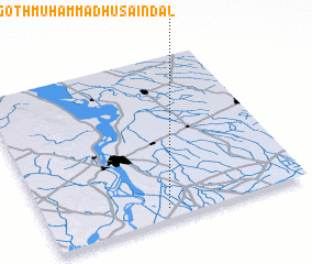 3d view of Goth Muhammad Husain Dal