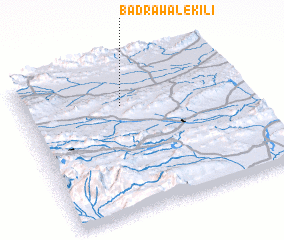 3d view of Badrawāle Kili