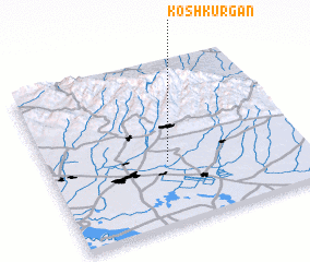 3d view of Koshkurgan