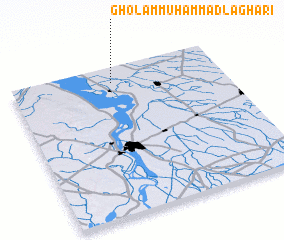 3d view of Gholam Muhammad Laghāri