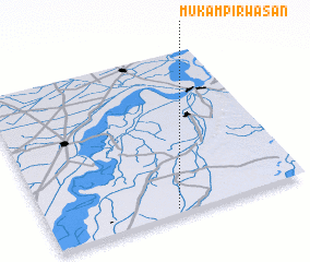 3d view of Mukām Pīr Wasan