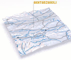 3d view of Akhtarzai Kili