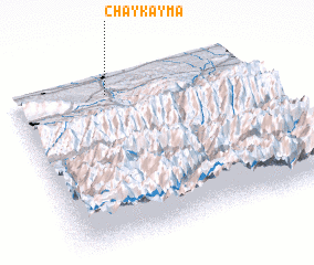 3d view of Chaykayma