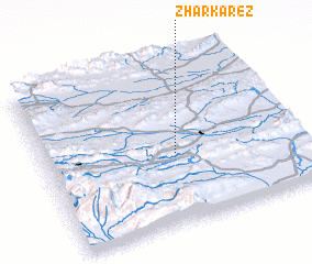 3d view of Zhar Kārez