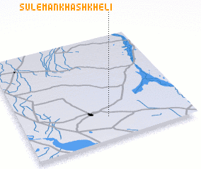 3d view of Sulemān Khāshkheli