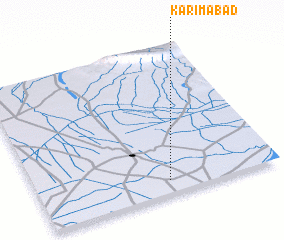 3d view of Karīmābād