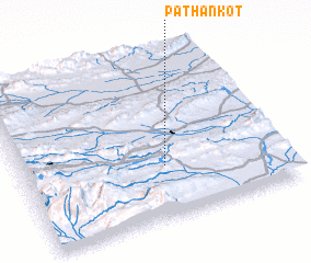 3d view of Pathān Kot