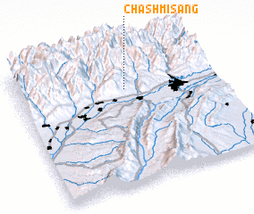 3d view of Chashmi-Sang