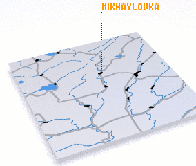 3d view of Mikhaylovka