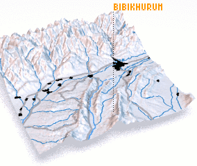 3d view of Bibi-Khurum