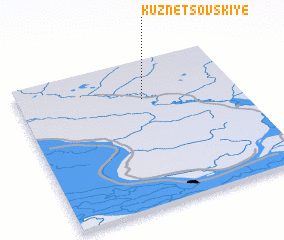 3d view of Kuznetsovskiye