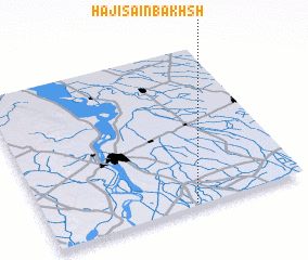 3d view of Hāji Sāīn Bakhsh