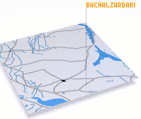 3d view of Bachal Zardāri