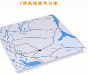 3d view of Numberdār Punjābi