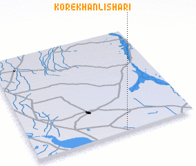 3d view of Kore Khān Lishāri