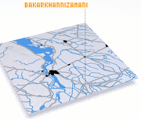 3d view of Bākar Khān Nizāmāni