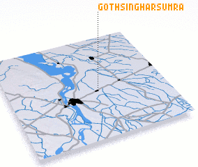 3d view of Goth Singhar Sumra