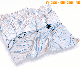 3d view of Chagam-Kukabulok