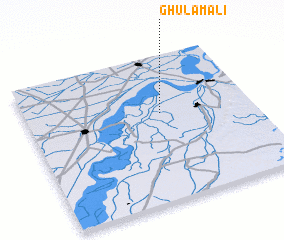 3d view of Ghulām Ali
