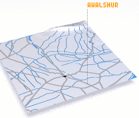 3d view of Awal Shur