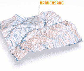 3d view of Kandeh Sang