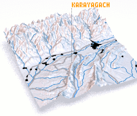 3d view of Kara-Yagach