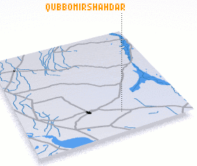 3d view of Qubbo Mīr Shāhdār