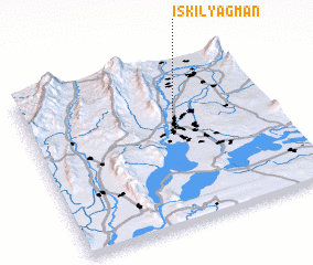 3d view of Iski-Lyagman