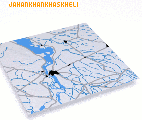 3d view of Jahān Khān Khāskheli