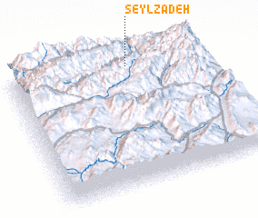3d view of Seyl Zadeh
