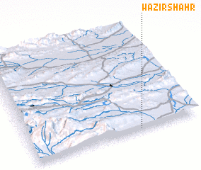 3d view of Wazīr Shahr